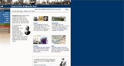 Desktop Screenshot of canalarchive.org.uk